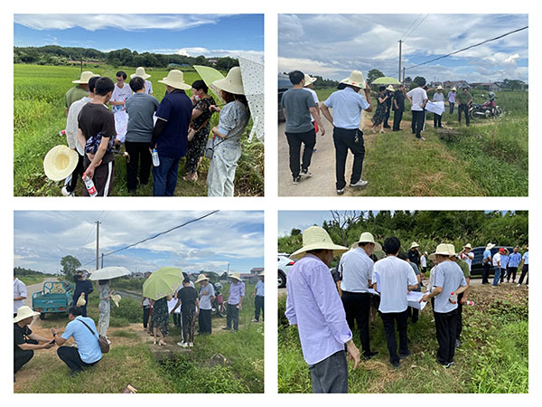 9州体育网址组织召开万安县2022年度统筹整合资金推进高标准农田建设项目初步设计的评审会