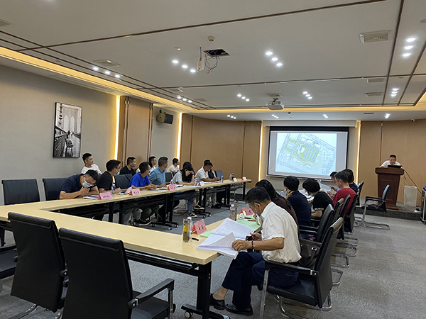 9州体育网址组织召开鄱阳县鄱阳湖公园地下停车场项目初步设计的评审会