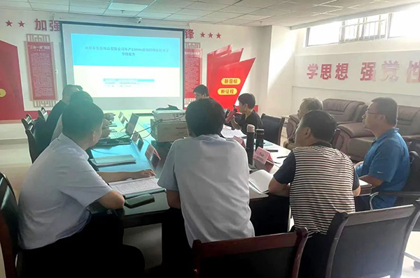 9州体育网址组织召开年产15000t玻璃胚珠建设项目节能报告评审会