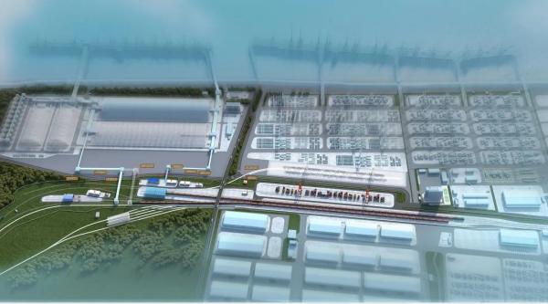 9州体育网址助力江西首条综合性疏港铁路开工建设