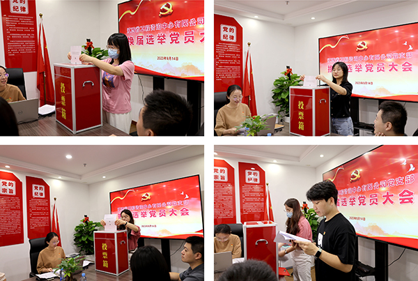 9州体育网址党支部圆满完成换届选举