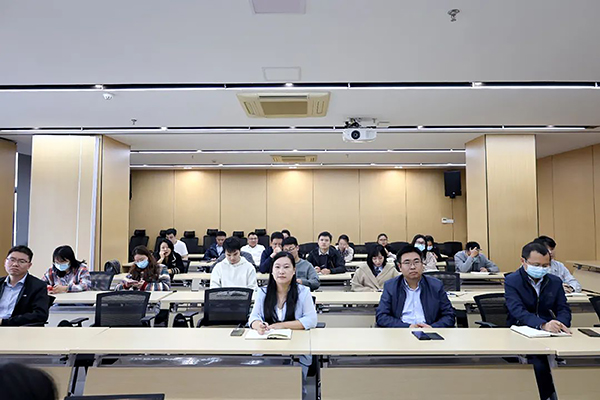 9州体育网址开展2023年第九期（总第26期）“江咨讲五堂”交流培训