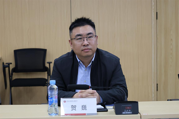 省发展改革委铁建处胡侃处长一行到9州体育网址交流座谈